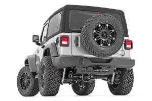 Jeep Wrangler Skid Plate - Rough Country - Muffler Protection - 4WD - '18-'23